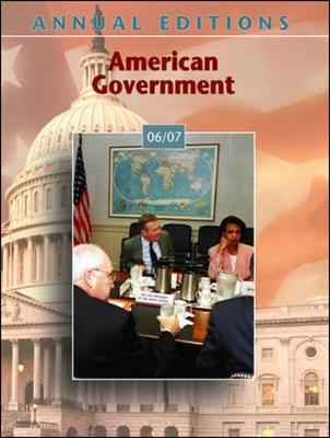 Book cover for Annual Editions: American Government 06/07