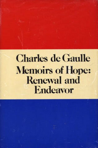 Cover of Memoirs of Hope