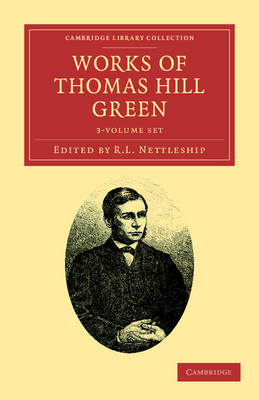 Book cover for Works of Thomas Hill Green 3 Volume Set