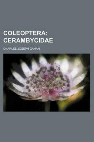 Cover of Coleoptera; Cerambycidae