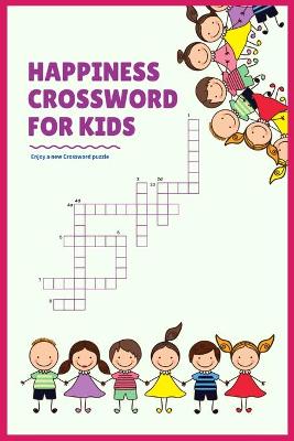 Book cover for Happiness Crossword For Kids