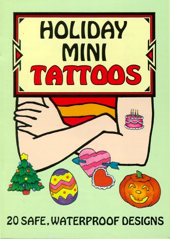 Book cover for Holiday Mini Tattoos