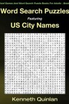 Book cover for Word Search Puzzles Featuring US City Names