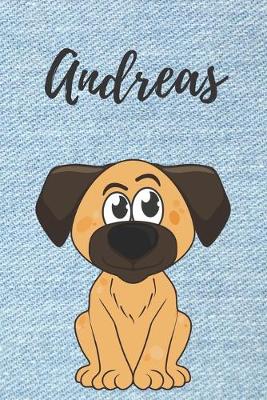 Book cover for Personalisiertes Notizbuch - Hunde Andreas