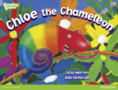Book cover for Stepping Stones: Chloe the Chameleon - GREEN LEVEL