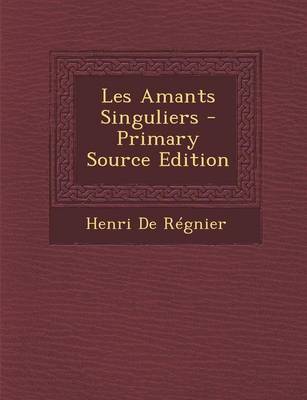 Book cover for Les Amants Singuliers