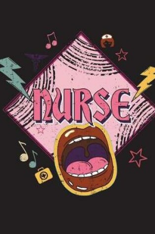 Cover of Rock Nurse Composition Notebook