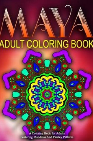 Cover of MAYA ADULT COLORING BOOKS - Vol.18