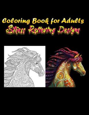 Book cover for Coloring Book for Adults Stress Relieving Designs