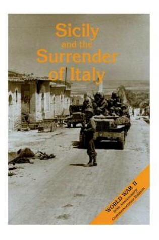 Cover of Sicily and the Surrender of Italy