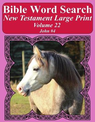 Book cover for Bible Word Search New Testament Large Print Volume 22