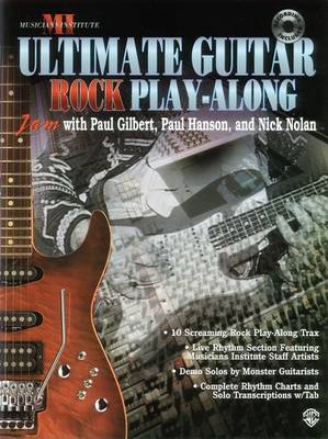 Book cover for Ultimate Guitar Rock Play-along