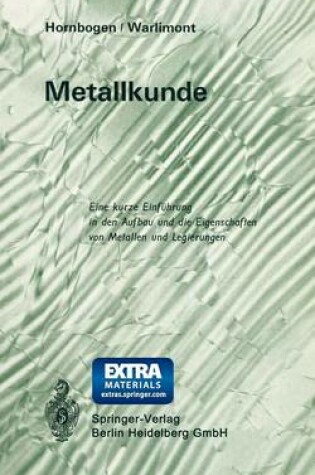 Cover of Metallkunde