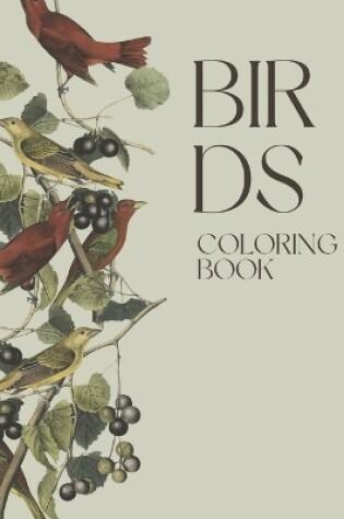 Cover of Birds Coloring Book