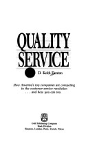 Book cover for Quality Service