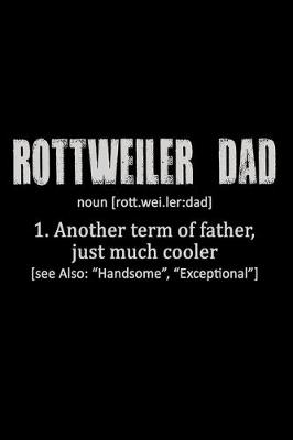 Book cover for Rottweiler Dad definition