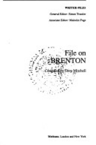 Cover of File on Brenton