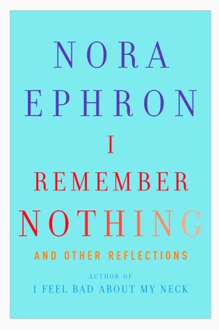 Cover of I Remember Nothing