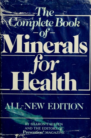 Cover of Complete Book of Minerals for Health