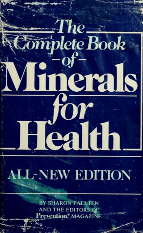 Cover of Complete Book of Minerals for Health