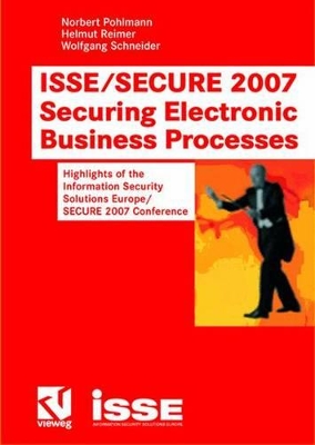 Book cover for ISSE/Secure 2007 Securing Electronic Business Processes