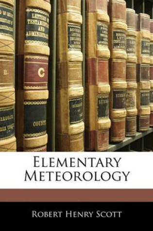 Cover of Elementary Meteorology