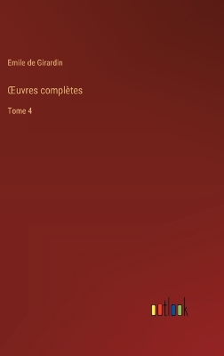 Book cover for OEuvres complètes