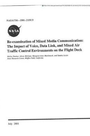 Cover of Re-Examination of Mixed Media Communication