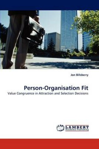 Cover of Person-Organisation Fit