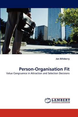 Book cover for Person-Organisation Fit