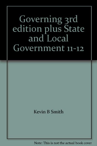 Book cover for Governing States and Localities, 3rd Edition + State and Local Government, 2011-2012 Edition Package