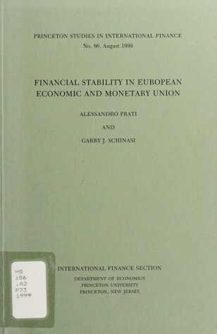 Cover of Financial Stability in European Economic and Monetary Union