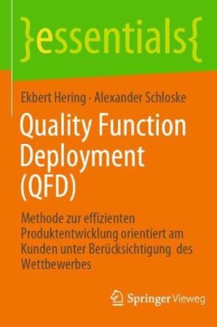 Cover of Quality Function Deployment (Qfd)