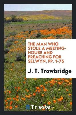 Book cover for The Man Who Stole a Meeting-House and Preaching for Selwyn, Pp. 1-75