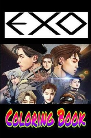 Cover of EXO Coloring Book