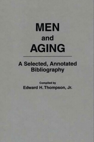 Cover of Men and Aging