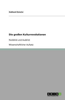 Book cover for Die grossen Kulturrevolutionen