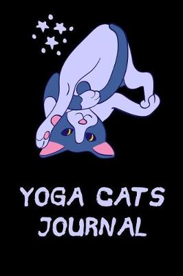 Book cover for Yoga Cats Journal