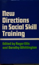 Book cover for New Directions in Social Skill Training