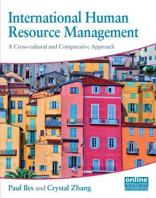 Book cover for International Human Resource Management : A Cross-cultural and Comparative Approach