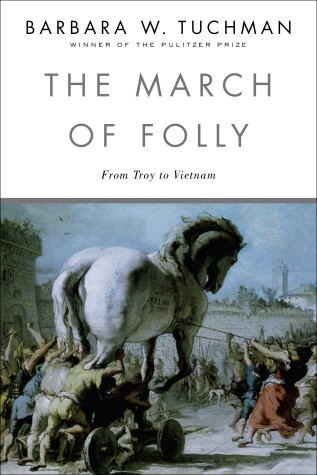 Book cover for The March of Folly