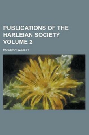 Cover of Publications of the Harleian Society Volume 2