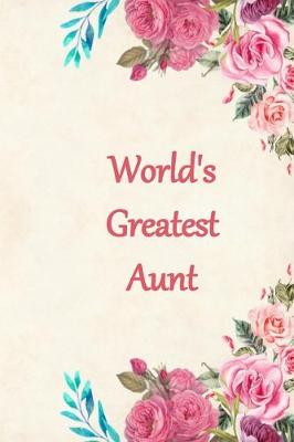 Book cover for Worlds Greatest Aunt