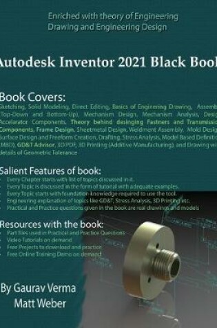 Cover of Autodesk Inventor 2021 Black Book