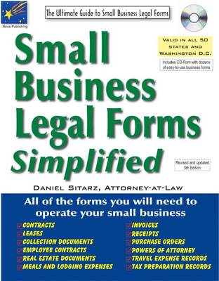 Cover of Small Business Legal Forms Simplified