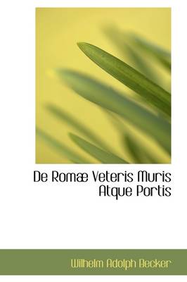Book cover for de ROM Veteris Muris Atque Portis