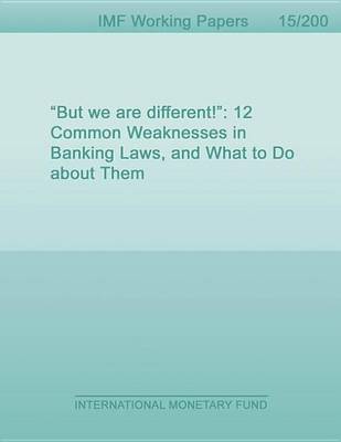 Book cover for "But We Are Different!"