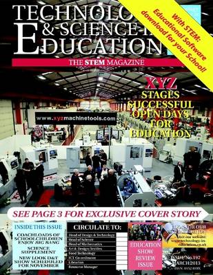 Book cover for Technology and Science in Education Magazine: Big Bang. Science Supplement. New Look D and T Show