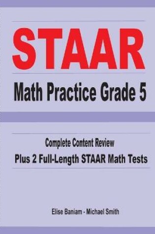 Cover of STAAR Math Practice Grade 5