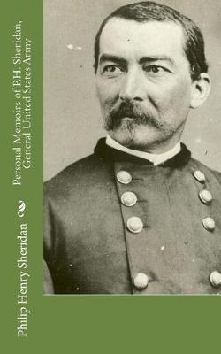 Book cover for Personal Memoirs of P.H. Sheridan, General United States Army